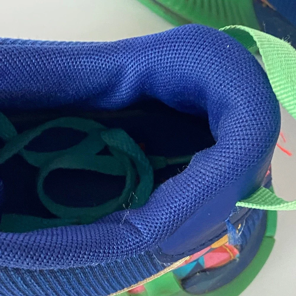 Nike LeBron Witness 7 GS Royal Blue Green Strike DQ8650-400 Kids Size 7Y
